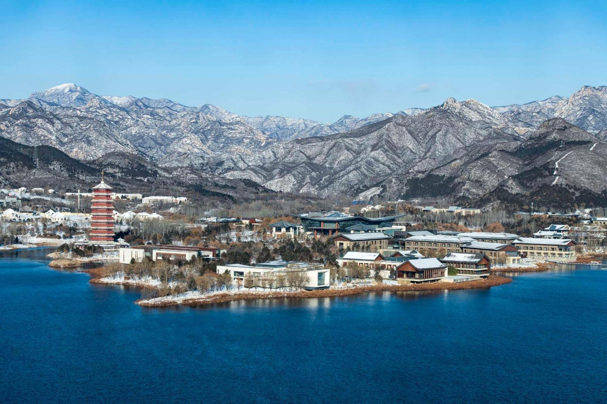 Yanqi Hotel, Managed By Kempinski Huairou Exterior foto